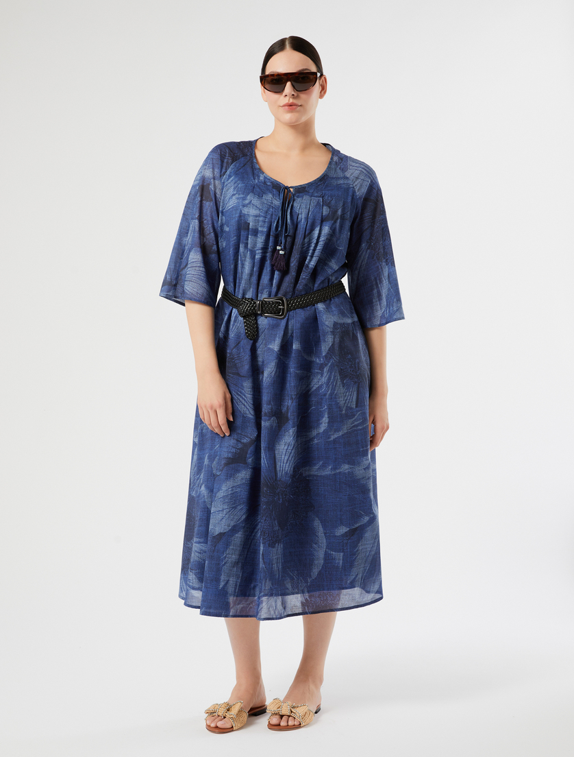 Cotton voile dress - Marina Rinaldi