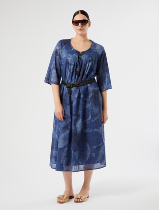Cotton voile dress - Marina Rinaldi