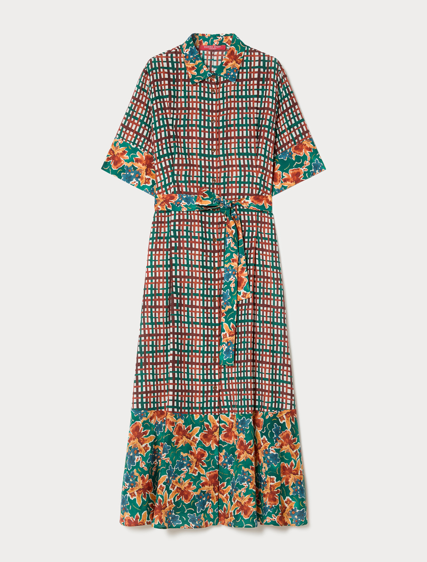 Muslin shirt dress - MULTICOLOUR - Marina Rinaldi