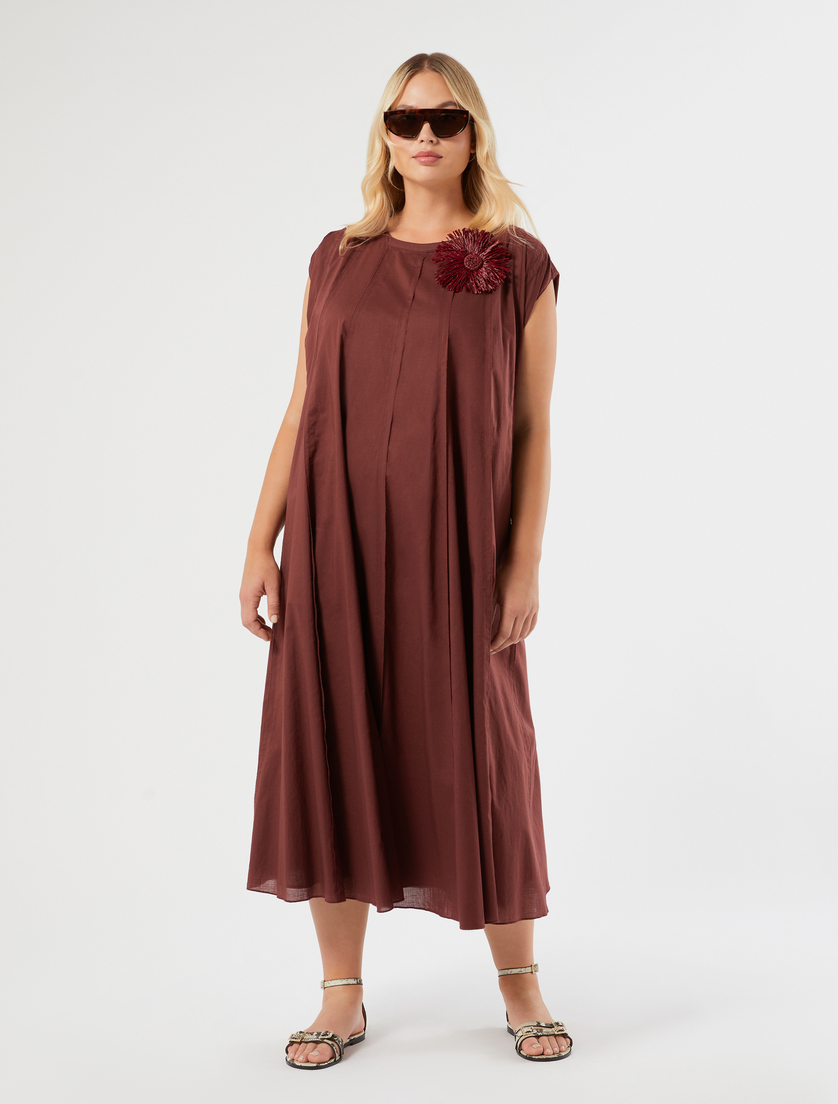 Abito in mussola ricamata - Marina Rinaldi