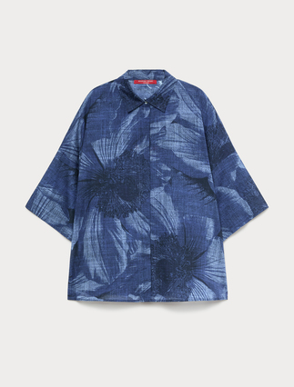 Cotton voile shirt - Marina Rinaldi