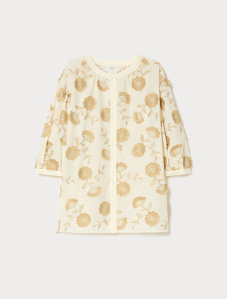 Embroidered muslin shirt - Marina Rinaldi