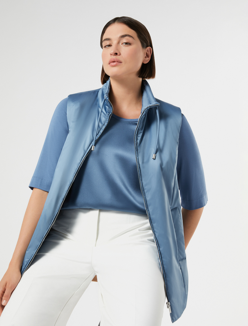 Gilet rembourré - GRIS BLEU - Marina Rinaldi - 5