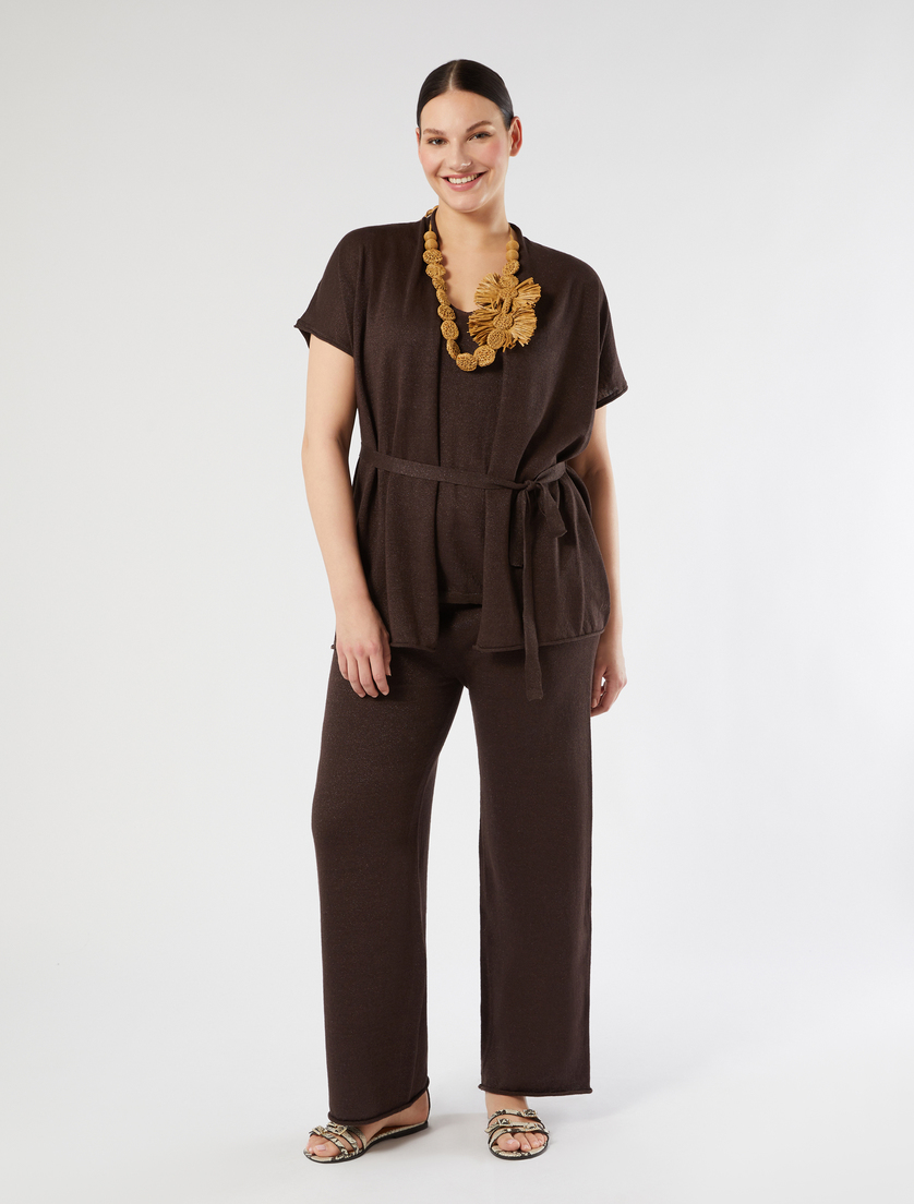 Hose aus Leinen-Jersey - Marina Rinaldi