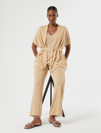 Pantaloni in maglia di lino - Marina Rinaldi