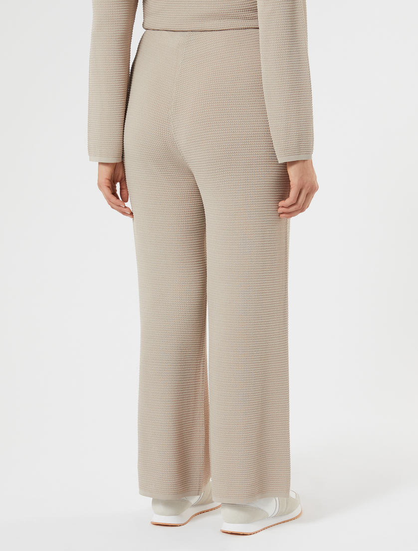 Viscose knit trousers - TURTLEDOVE - Marina Rinaldi - 4