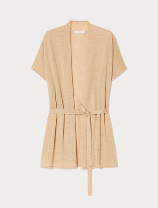 Cardigan in maglia di lino - Marina Rinaldi
