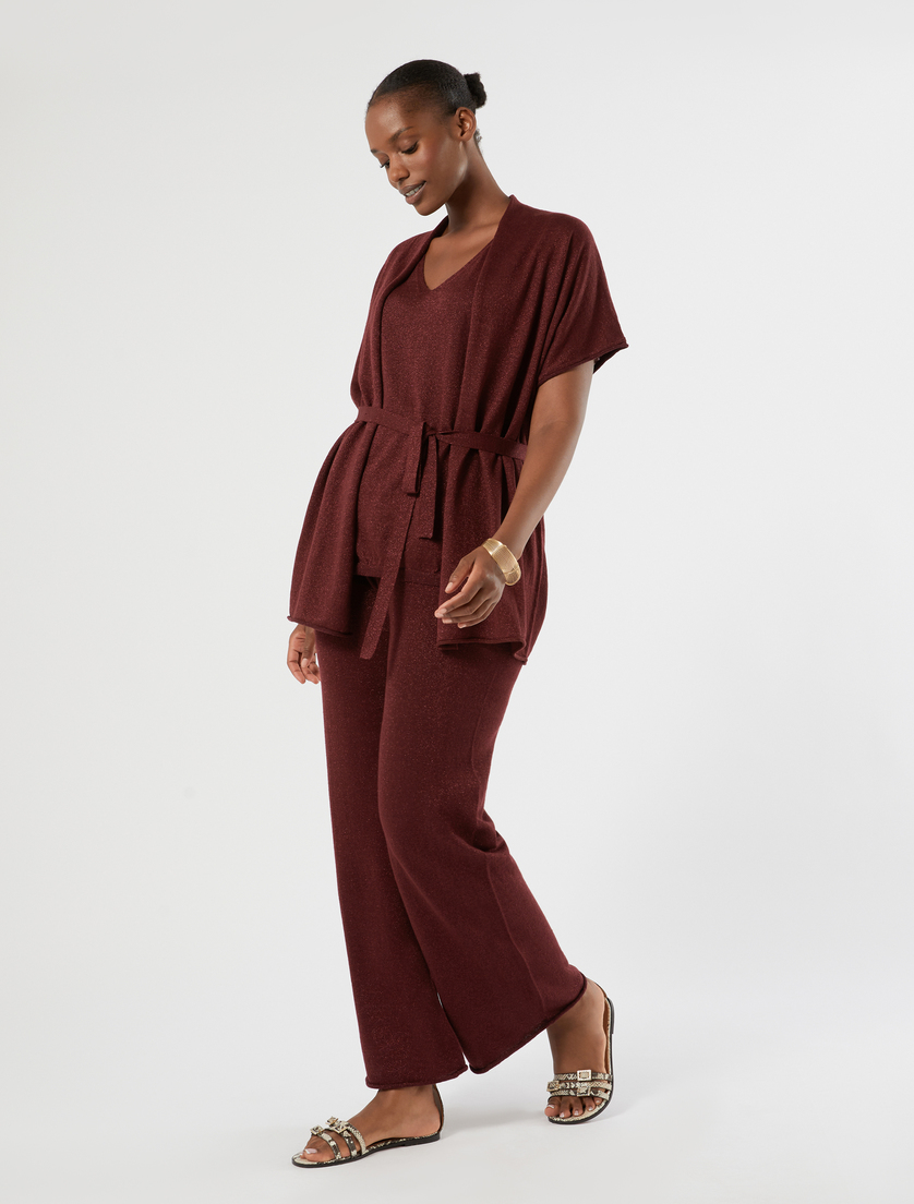 Linen knit cardigan - Marina Rinaldi