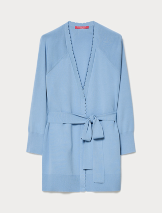 Viscose crepe cardigan - Marina Rinaldi