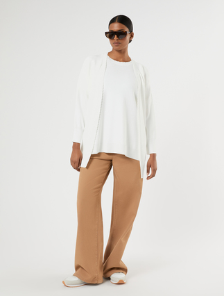 Viscose crepe cardigan - Marina Rinaldi