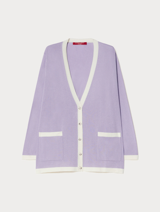 Silk and cashmere cardigan - Marina Rinaldi