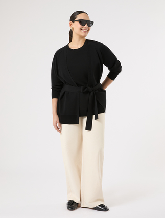 Viscose crepe sweater - Marina Rinaldi