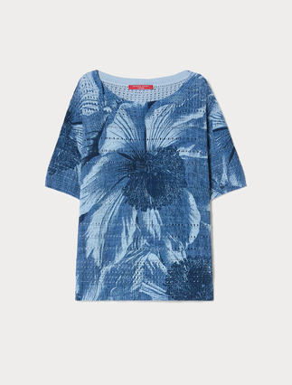 Maglia in cordonetto di cotone - Marina Rinaldi