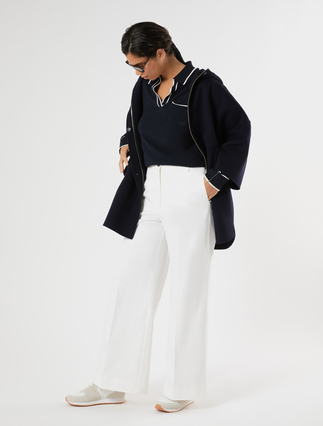 Silk and cotton sweater - Marina Rinaldi