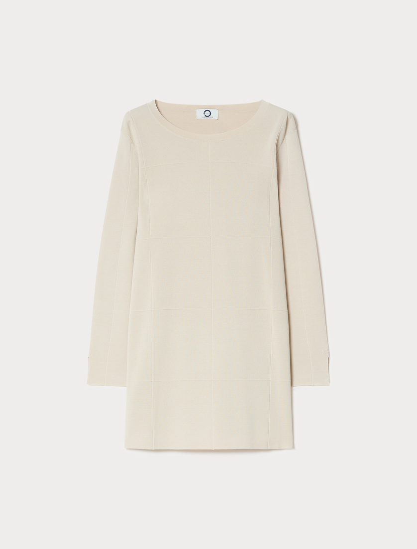 Viscose sweater - ECRU - Marina Rinaldi