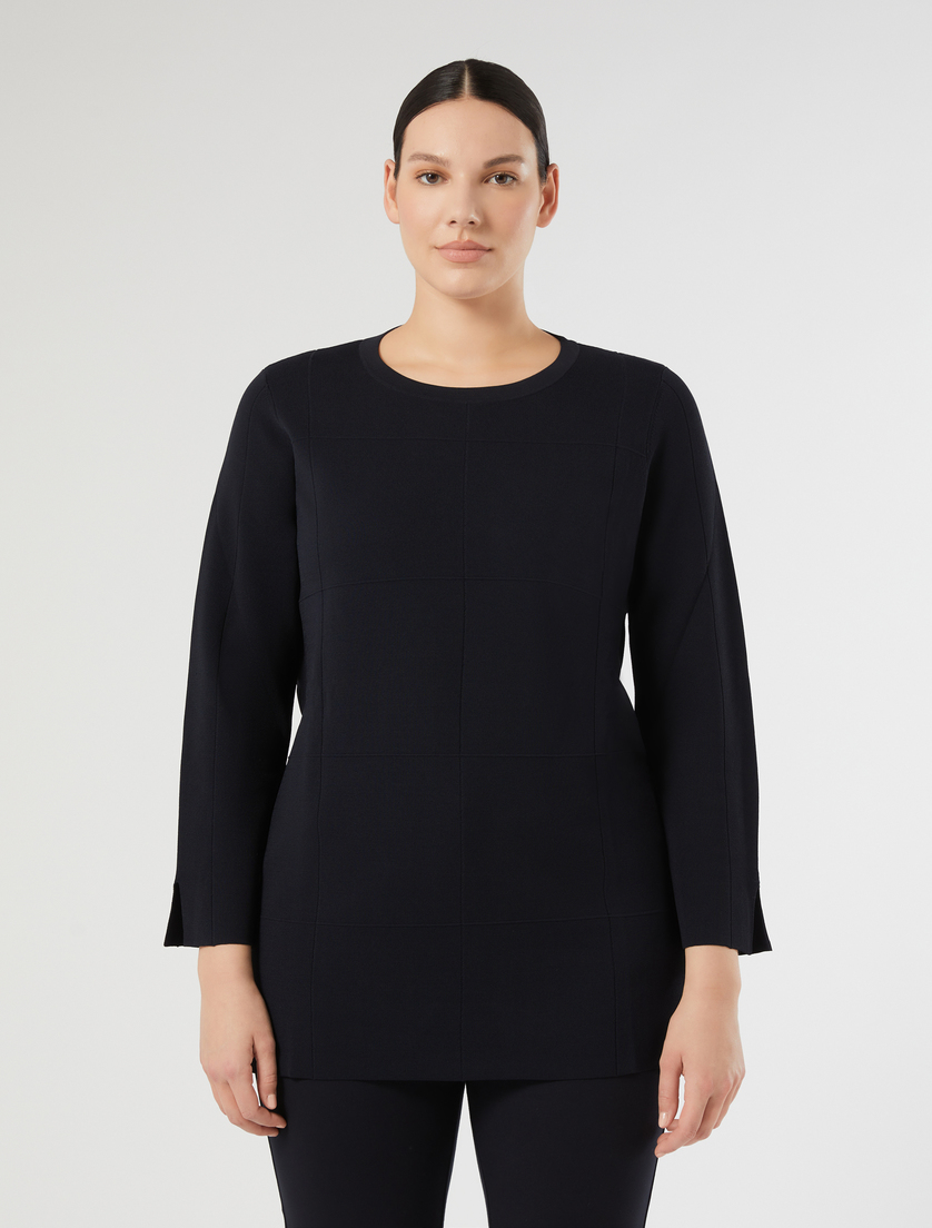 Pullover aus Viskose - NACHTBLAU - Marina Rinaldi - 3