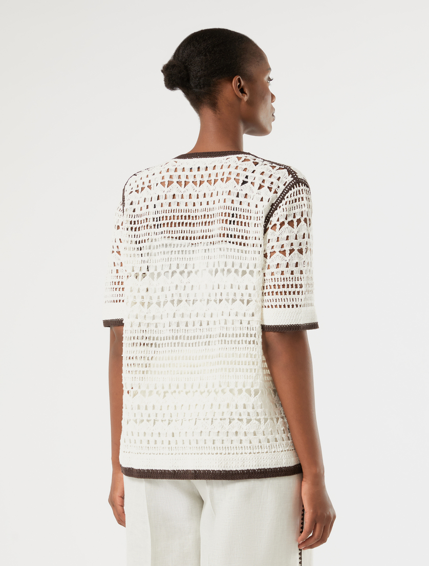 Cotton sweater - IVORY - Marina Rinaldi - 4