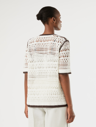 Cotton sweater - IVORY - Marina Rinaldi - 4