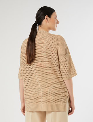 Cotton sweater - SAND - Marina Rinaldi - 4
