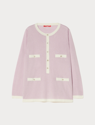 Silk and cashmere sweater - Marina Rinaldi