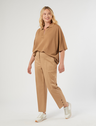 Viscose crepe sweater - Marina Rinaldi