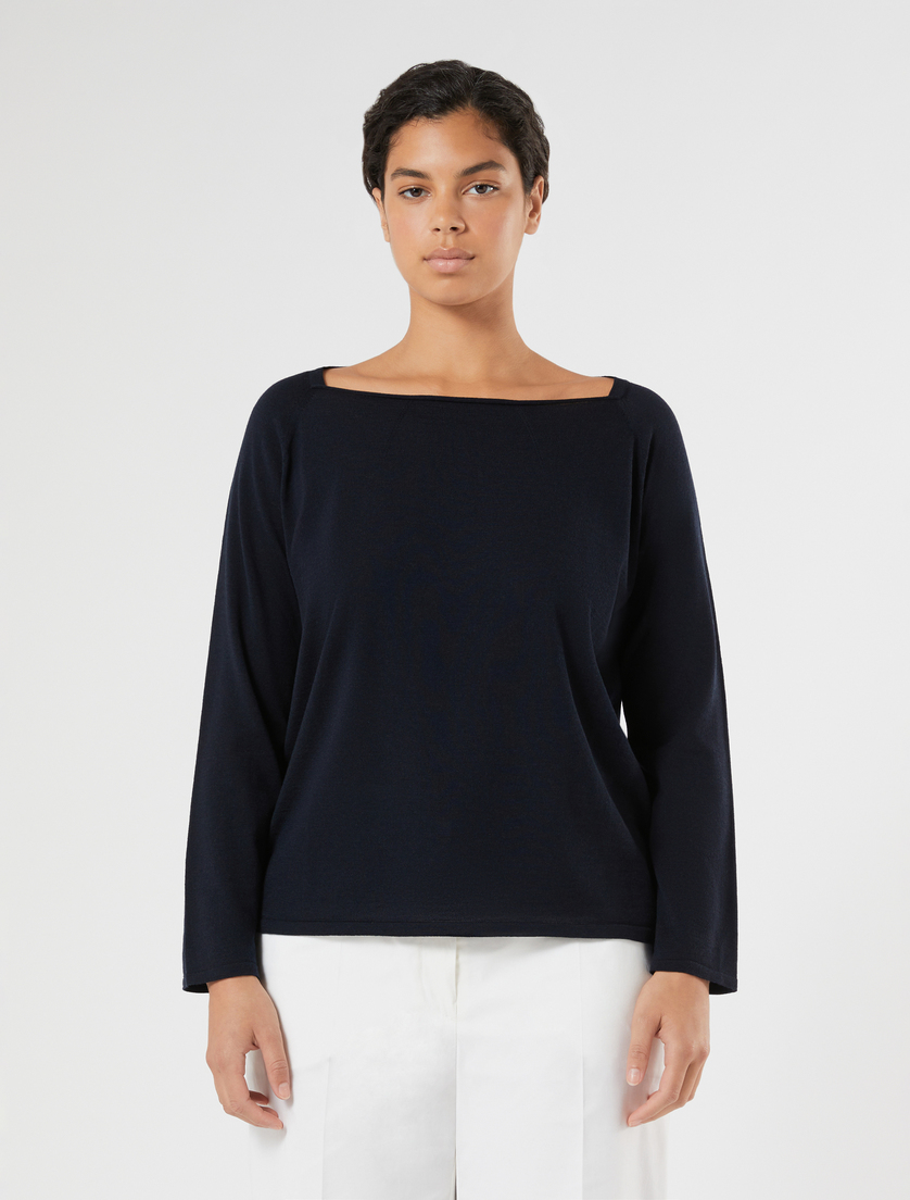 Maglia in lana - BLU NOTTE - Marina Rinaldi - 3