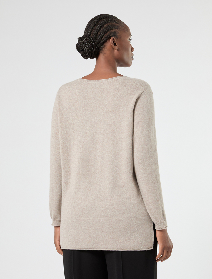 Pure cashmere jumper - BEIGE - Marina Rinaldi - 4