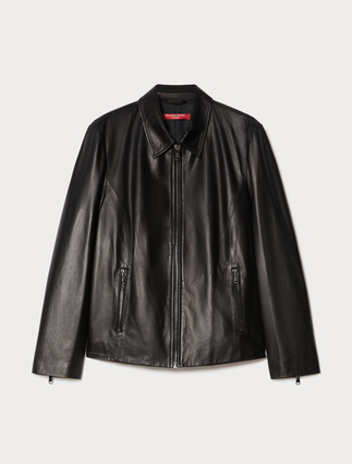 Nappa leather jacket - Marina Rinaldi