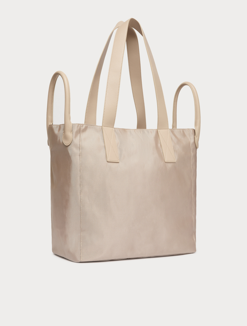 Τσάντα tote από faille - ΠΑΓΟΥ - Marina Rinaldi - 2