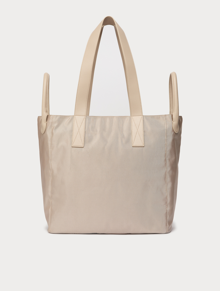 Τσάντα tote από faille - ΠΑΓΟΥ - Marina Rinaldi - 3