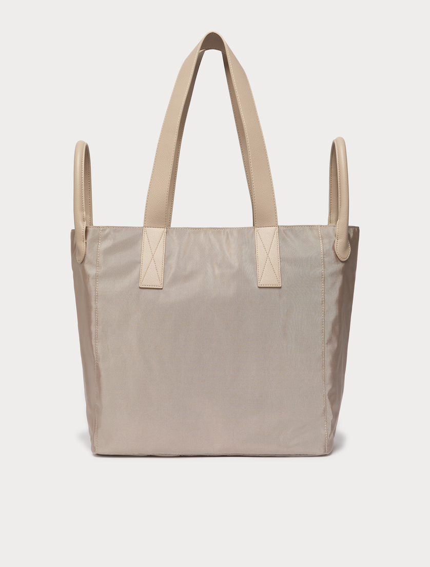 Τσάντα tote από faille - ΠΑΓΟΥ - Marina Rinaldi