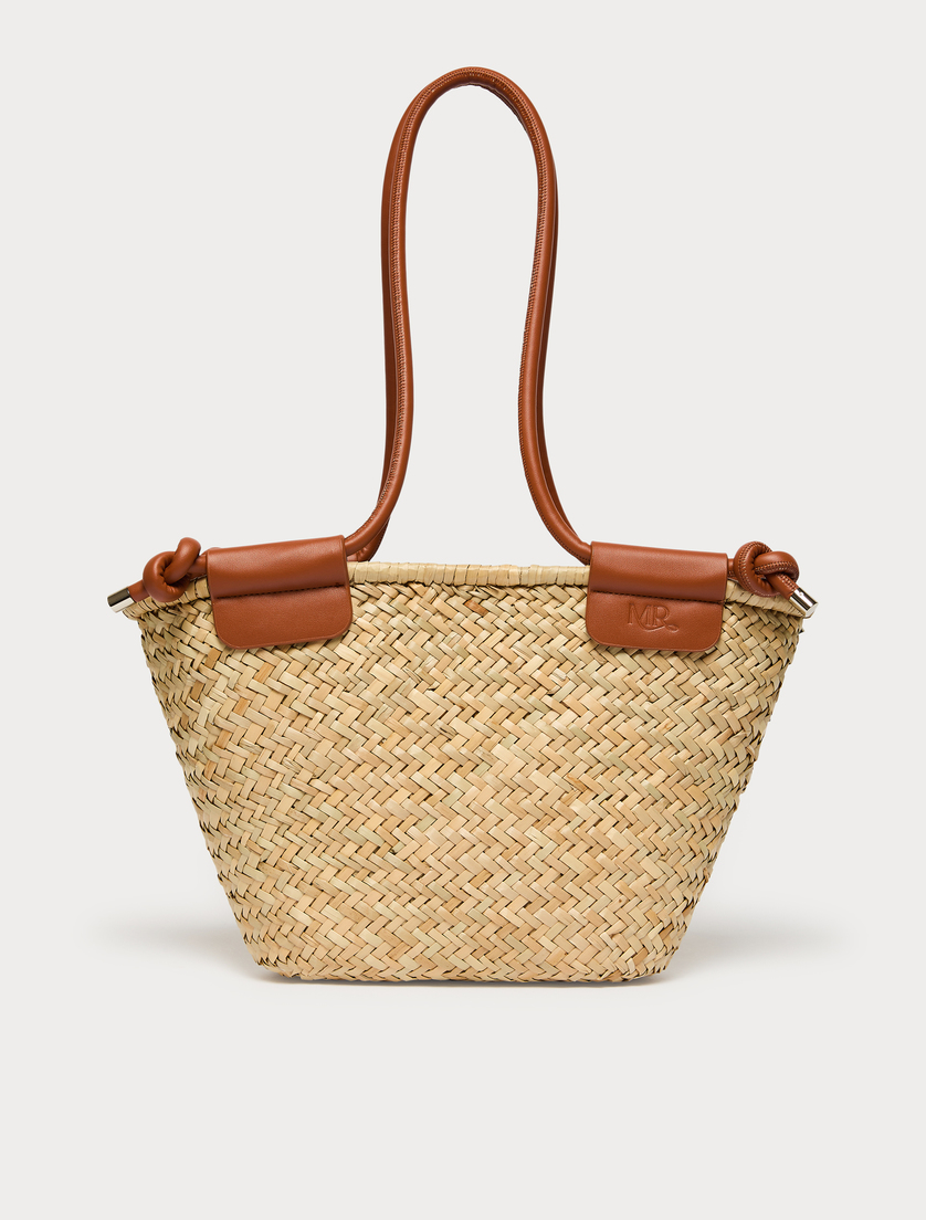 Shopper aus Stroh - NATURAL - Marina Rinaldi