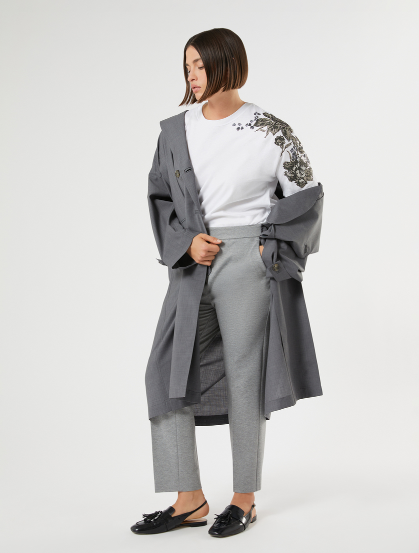 Leather slingback moccasins - Marina Rinaldi