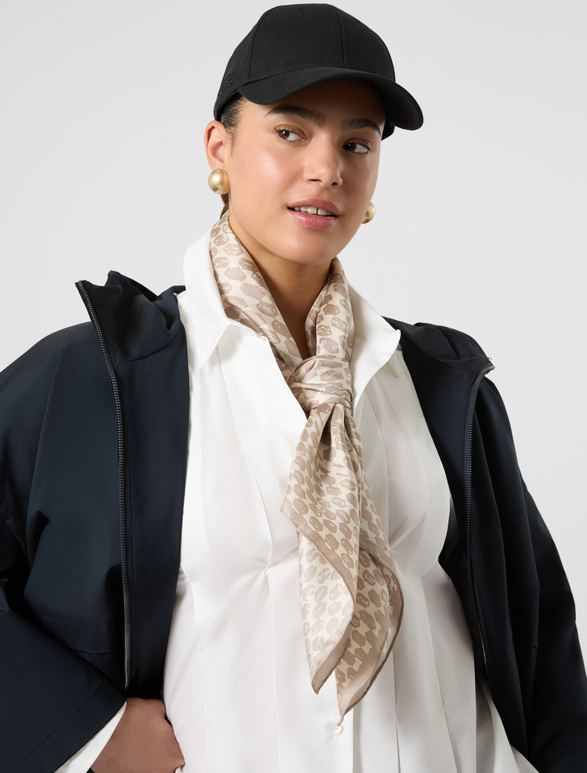 Silk scarf - POWDER - Marina Rinaldi - 4