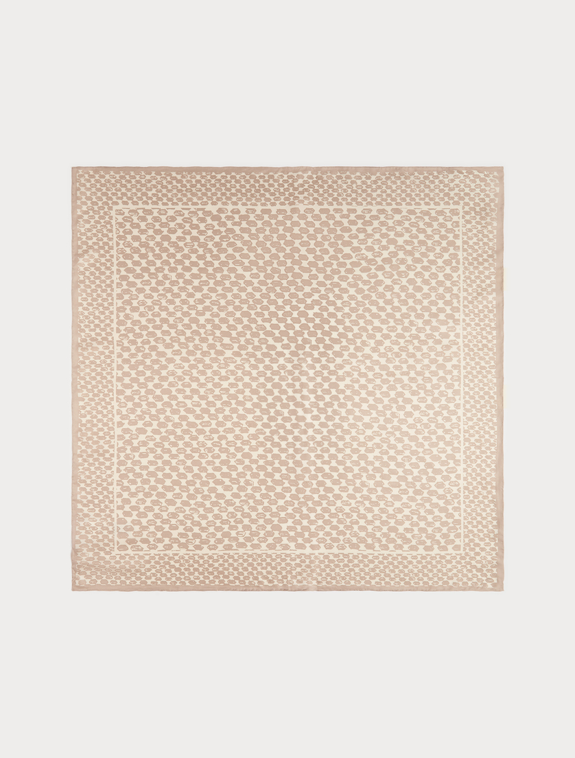 Silk scarf - POWDER - Marina Rinaldi