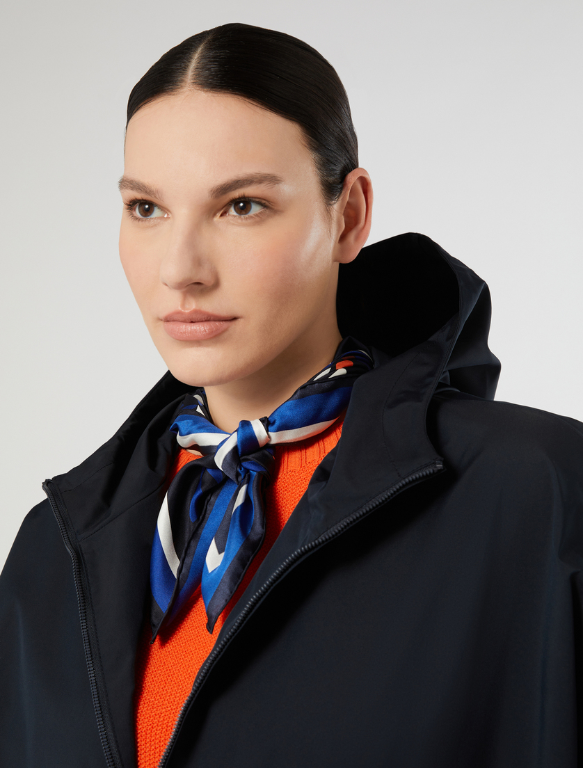 Silk scarf - CORNFLOWER BLUE - Marina Rinaldi - 4