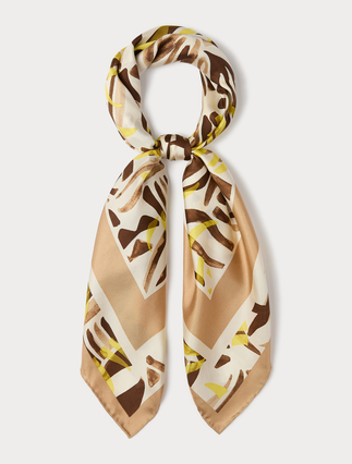 Silk scarf - WHITE - Marina Rinaldi - 3