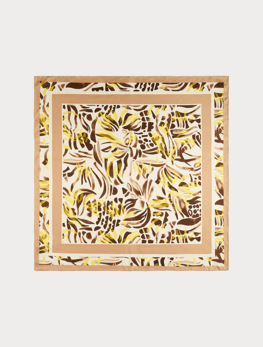 Seidenschal - WEISS - Marina Rinaldi