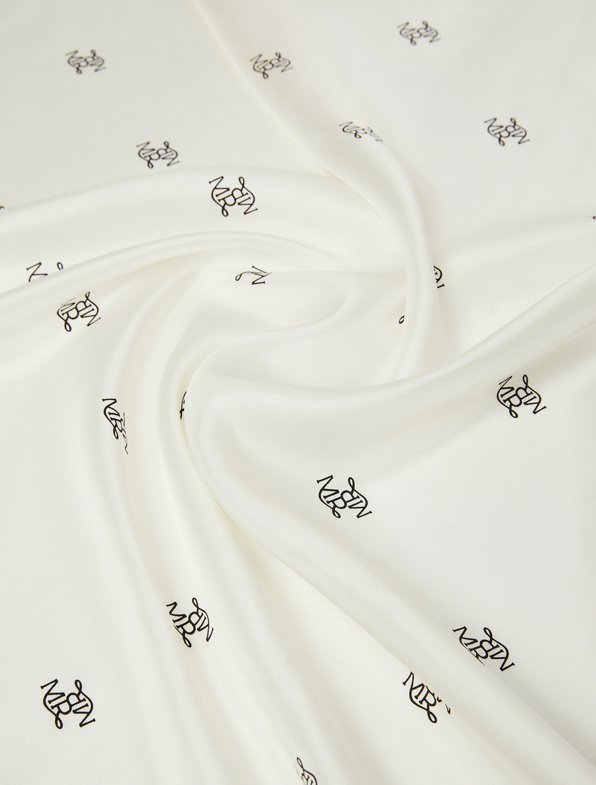 Silk scarf - WHITE - Marina Rinaldi - 2