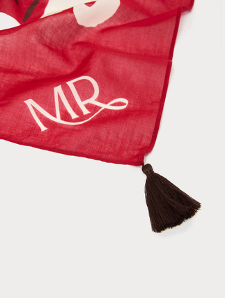 Cotton muslin sarong - Marina Rinaldi