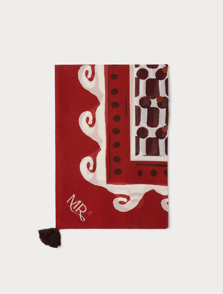 Cotton muslin sarong - Marina Rinaldi