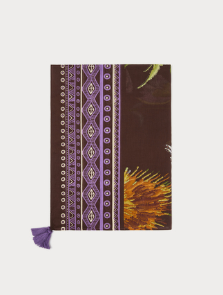 Cotton muslin sarong - Marina Rinaldi