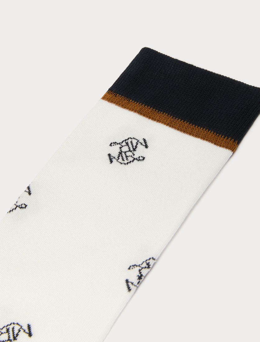 Cotton socks - NAVY - Marina Rinaldi - 2