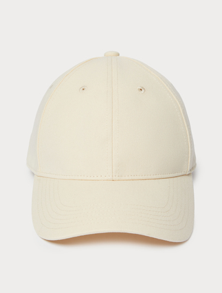 Canvas baseball cap - WHITE - Marina Rinaldi - 3