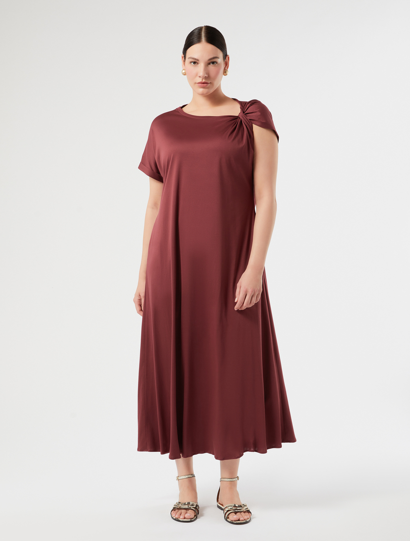 Jersey dress with knot - Marina Rinaldi