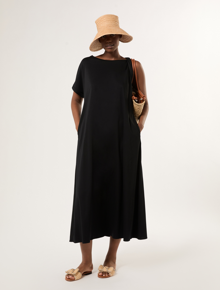 Jersey dress with knot - Marina Rinaldi