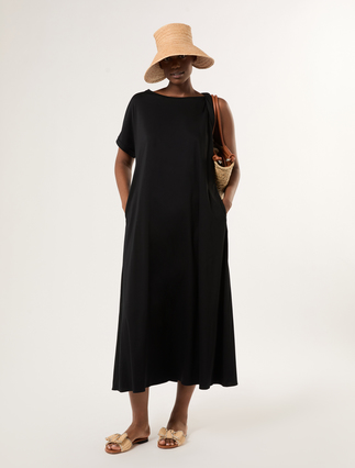 Jersey dress with knot - Marina Rinaldi