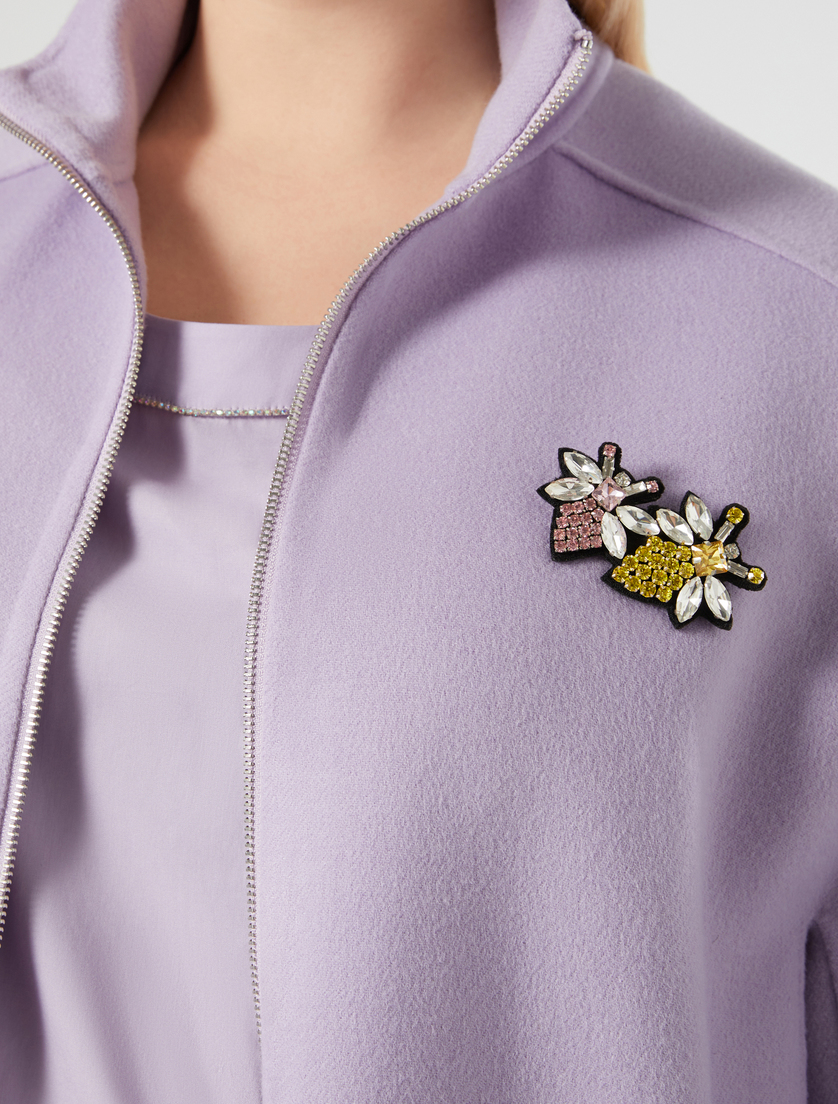 Καρφίτσες με στρας - ΡΟΖ - Marina Rinaldi - 4