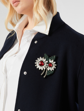 Rhinestone brooches - OPTICAL WHITE - Marina Rinaldi - 4