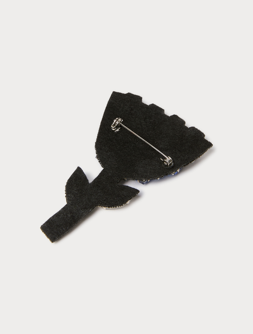 Rhinestone brooches - MIDNIGHTBLUE - Marina Rinaldi - 3